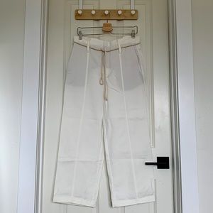 NWT Vince linen blend high waist pants